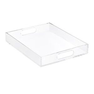 Clear Acrylic Tray 13.5x10-3/4x2 (inches)